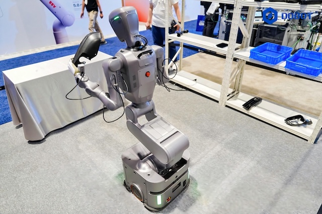 Discover how DOBOT showcased collaborative robots, Atom humanoid robot, the INFFNI Rover X1