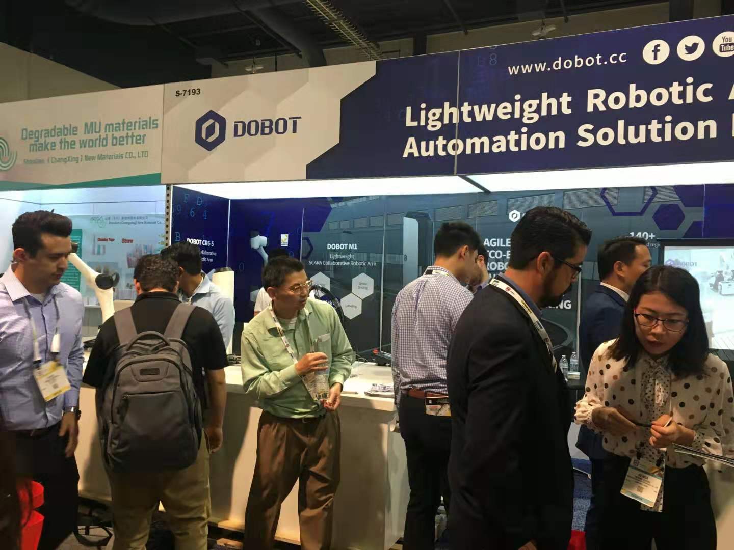Dobot Showcases Cost-Effective Robotic Automation Solutions at PACK EXPO Las Vegas 2019