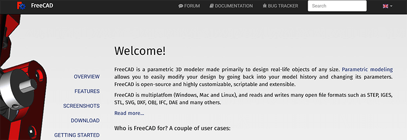 FreeCAD-3d slicer software