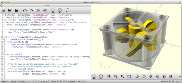 OpenSCAD-3d printing cad software