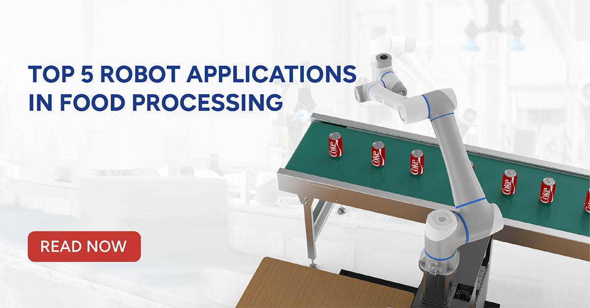 Top 5 robot applications in food processing